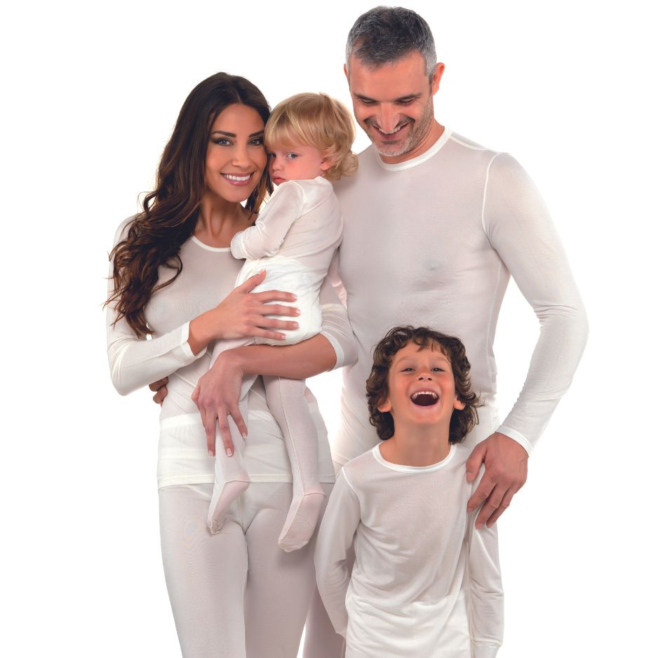 Dermasilk clothing for eczema