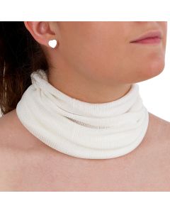 DermaSilk Knitted Ring Scarf women