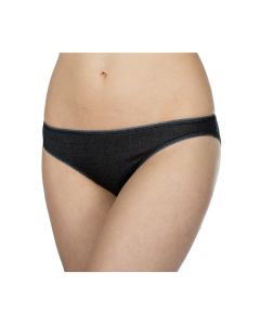 DermaSilk Ladies Black Briefs
