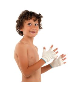DermaSilk Child Fingerless Gloves