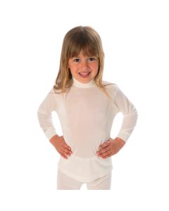 DermaSilk Child Roll Neck Long Sleeve Top