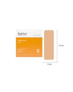 Scarban Light Silicone Sheet 5 x 15cm