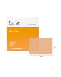 Scarban Light Silicone Sheet 5 x 7.5cm