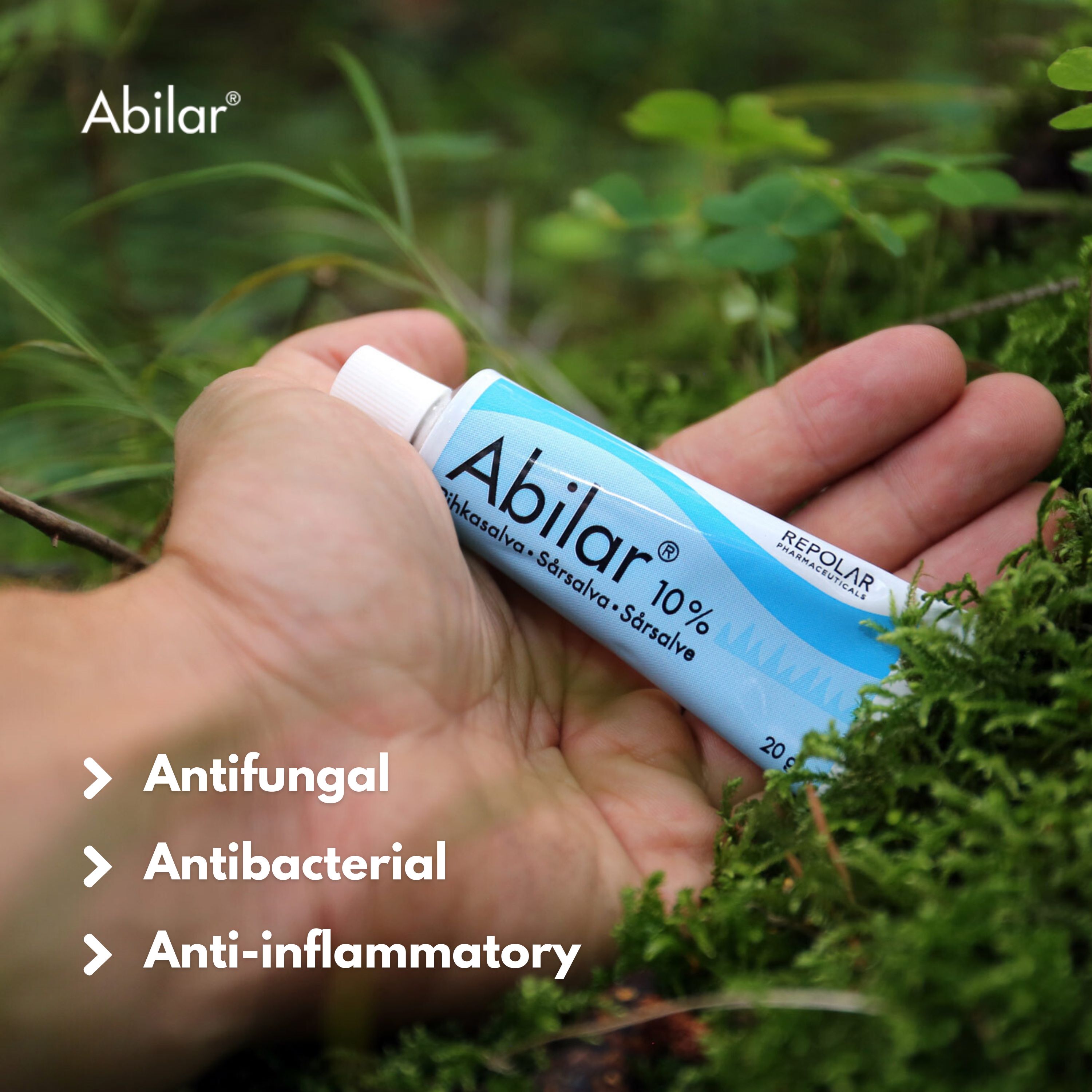 Abilar wound healing ointment