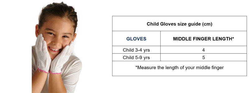 DermaSilk Child Gloves