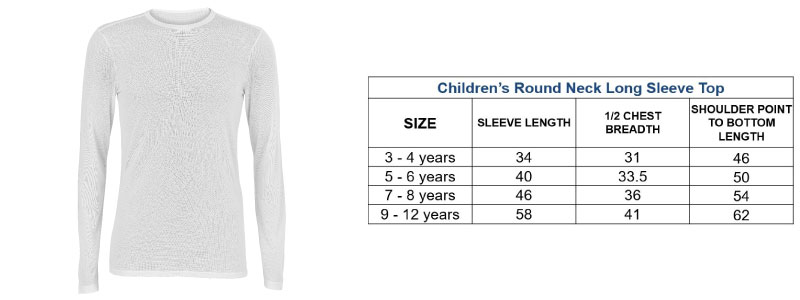 DermaSilk Round Neck Long Sleeve Top