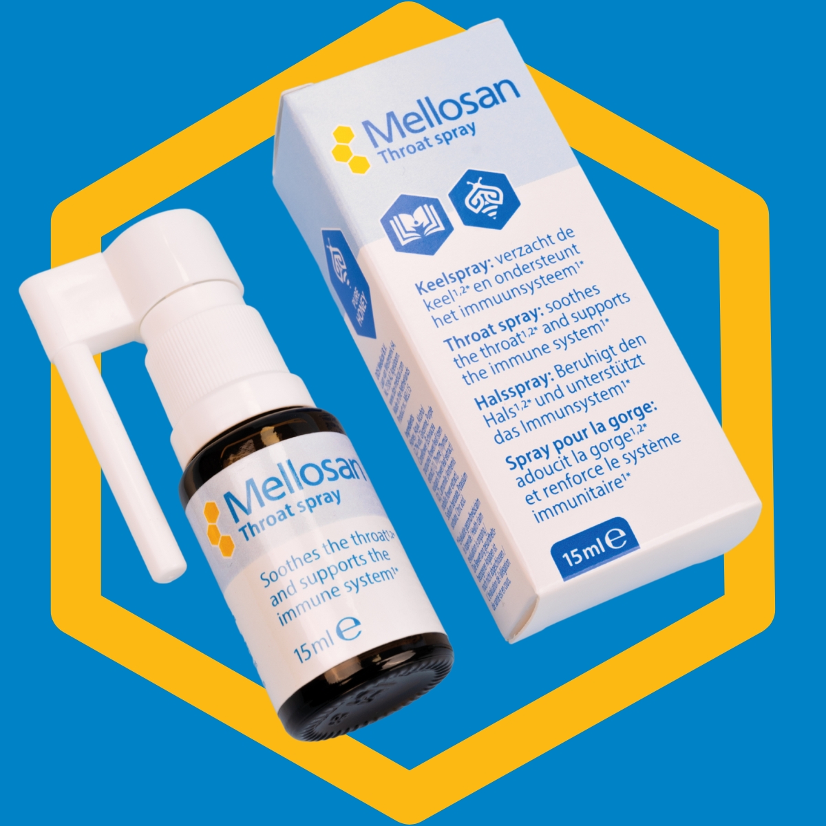 Mellosan throat spray