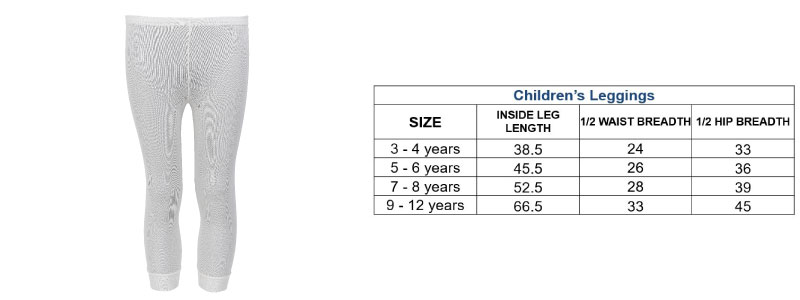 DermaSilk Children's Leggings