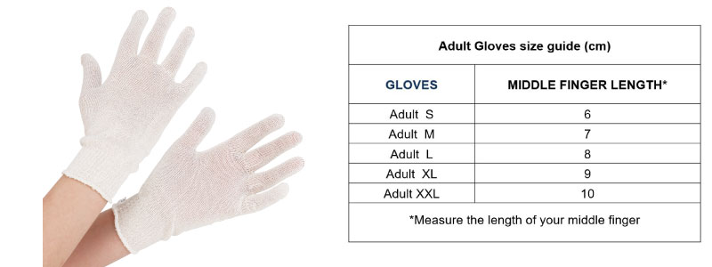 DermaSilk Adult Gloves